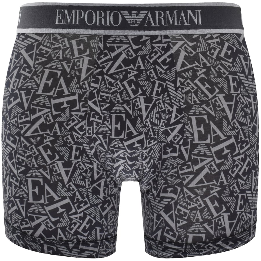 Image number 4 for Emporio Armani 3 Pack Boxers Navy