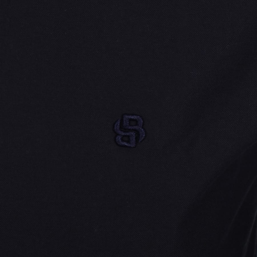 Image number 3 for BOSS H Roan Slim Fit Shirt Navy