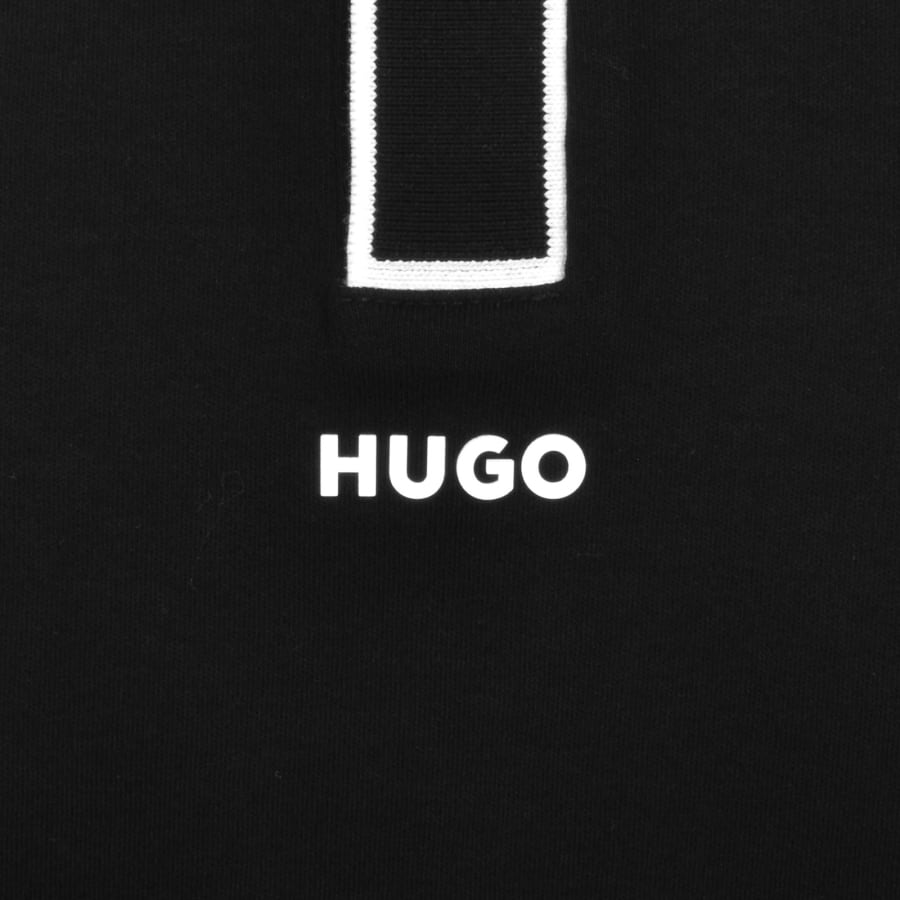 Image number 3 for HUGO Dalumo Polo T Shirt Black