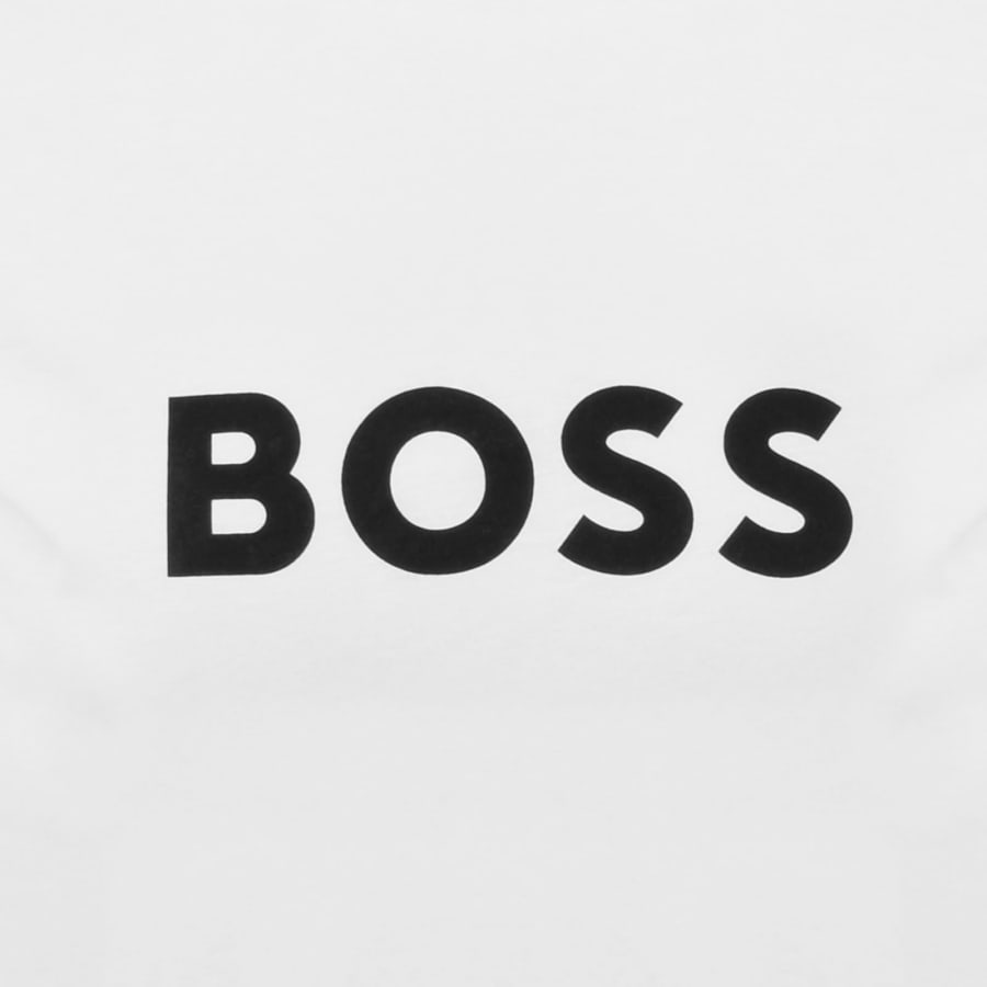 Image number 3 for BOSS Beachwear Logo T Shirt White