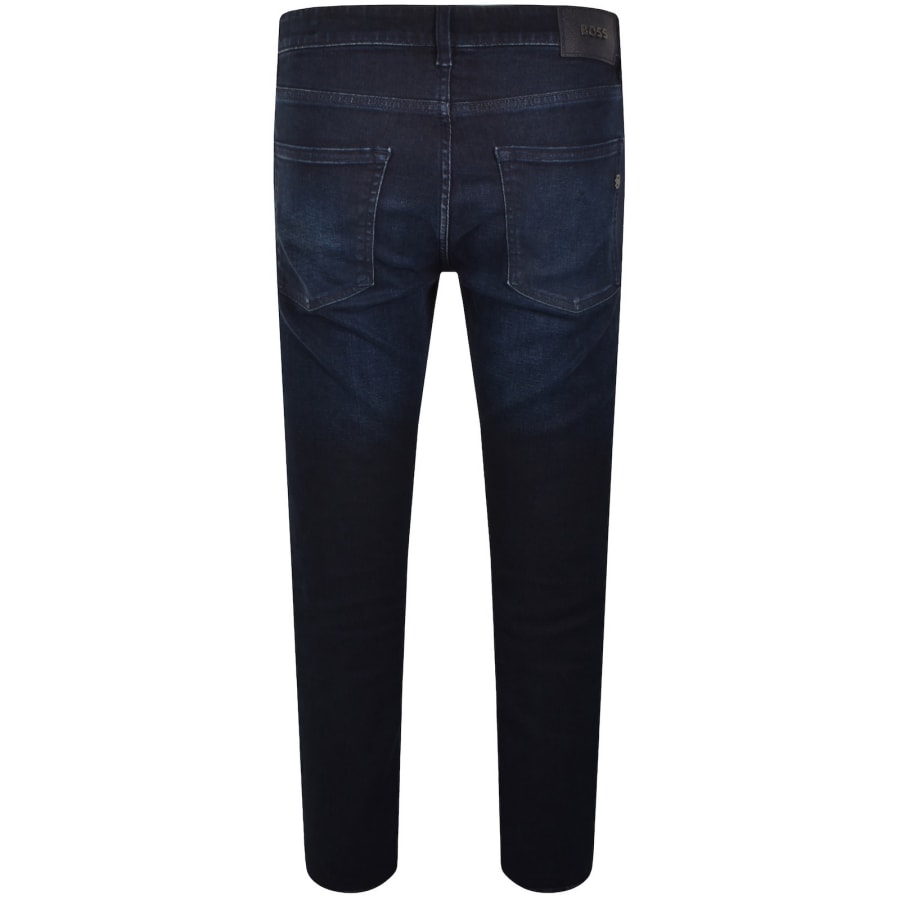 Image number 3 for BOSS H Delaware Slim Fit Jeans Dark Blue