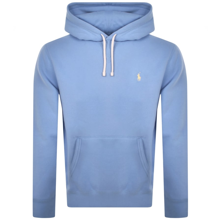 Image number 1 for Ralph Lauren Classic Hoodie Bristol Blue