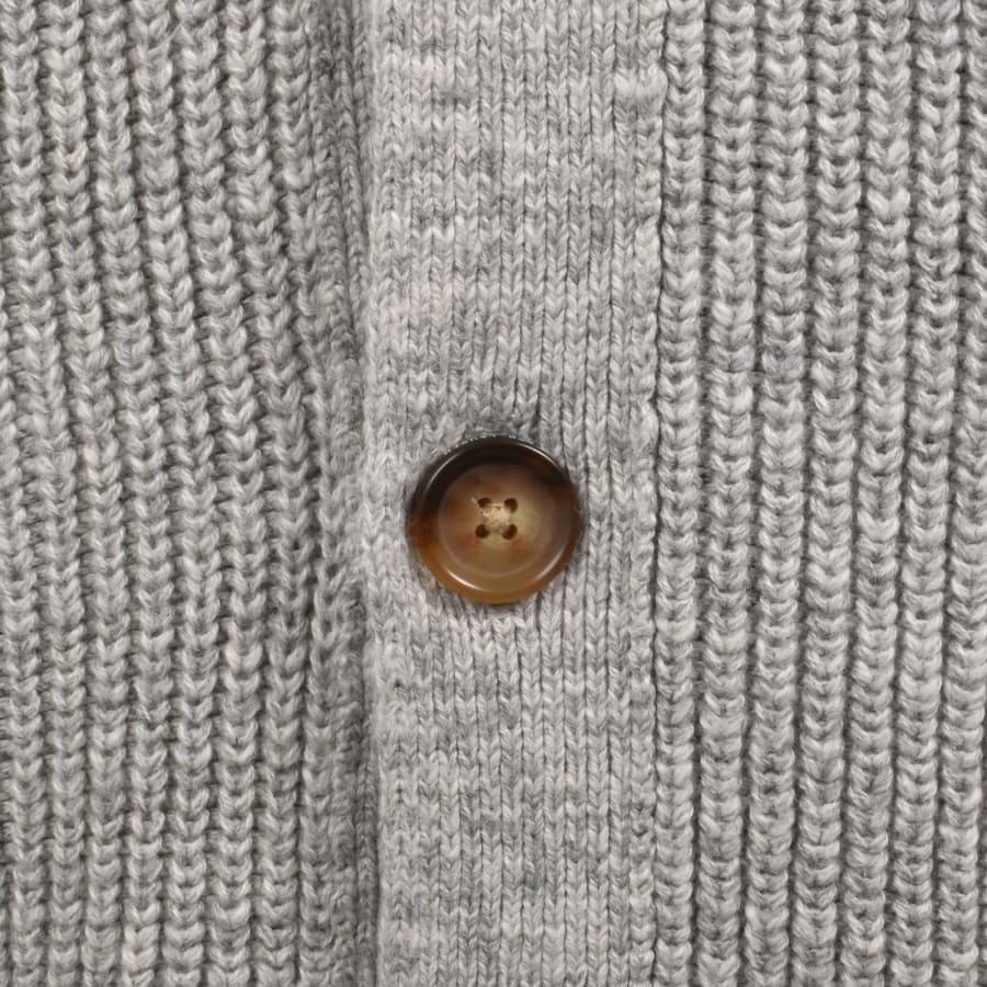Image number 3 for Ralph Lauren Knit Cardigan Grey