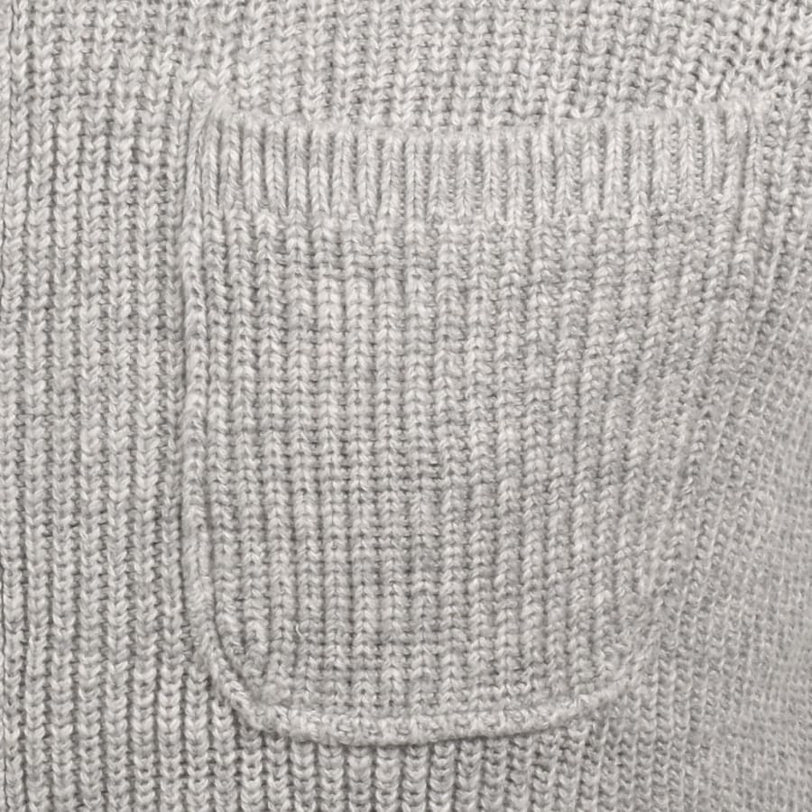 Image number 4 for Ralph Lauren Knit Cardigan Grey