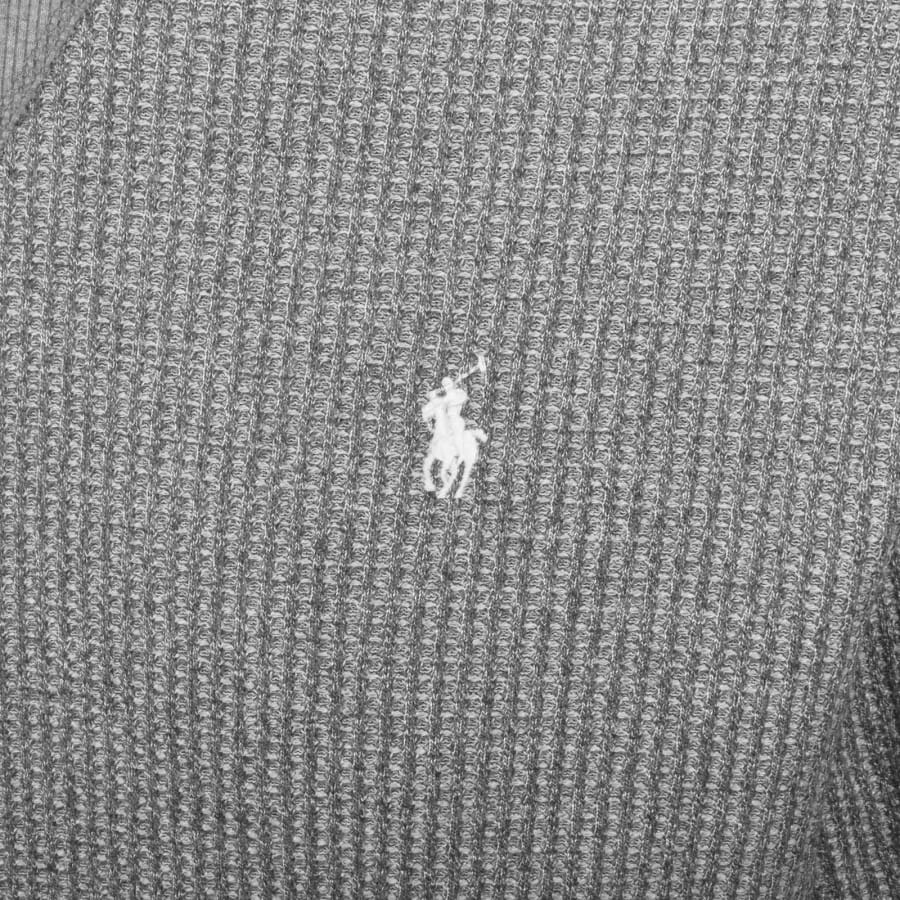 Image number 3 for Ralph Lauren Knit Hoodie Grey