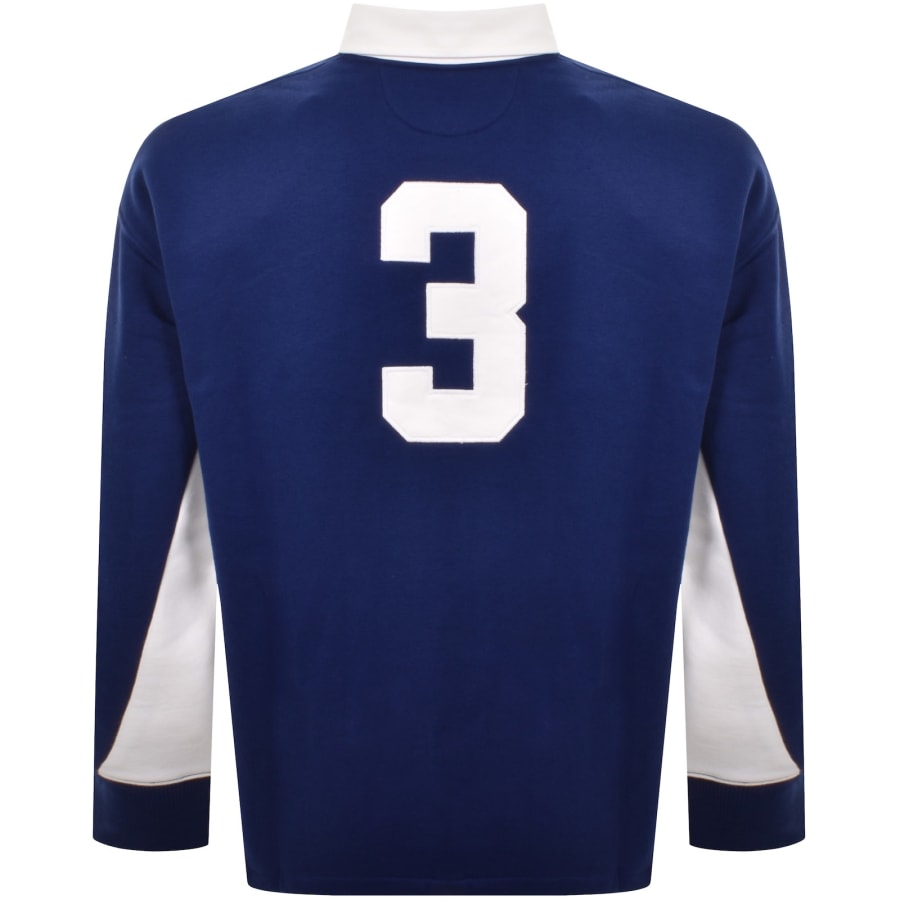 Image number 5 for Ralph Lauren Polo Rugby Sweatshirt Blue