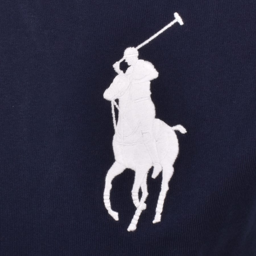 Image number 4 for Ralph Lauren Crew Neck T Shirt Navy