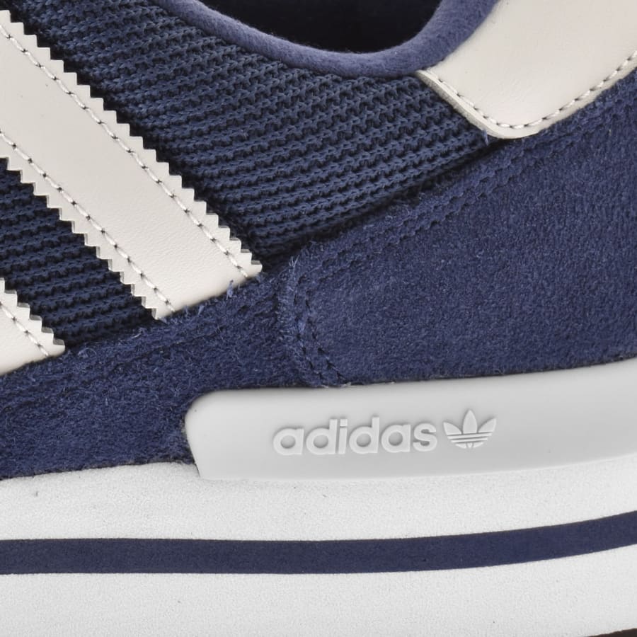 Image number 4 for adidas Originals ZX 500 RS Trainers Navy