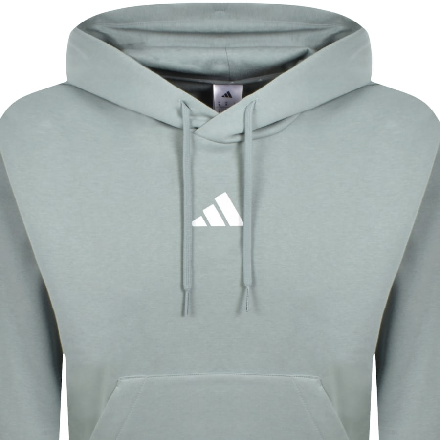 Image number 2 for adidas Sportswear Feel Cozy Hoodie Blue
