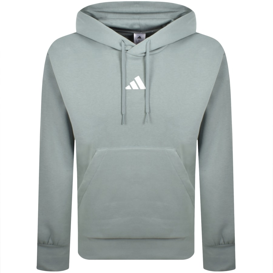 Image number 1 for adidas Sportswear Feel Cozy Hoodie Blue