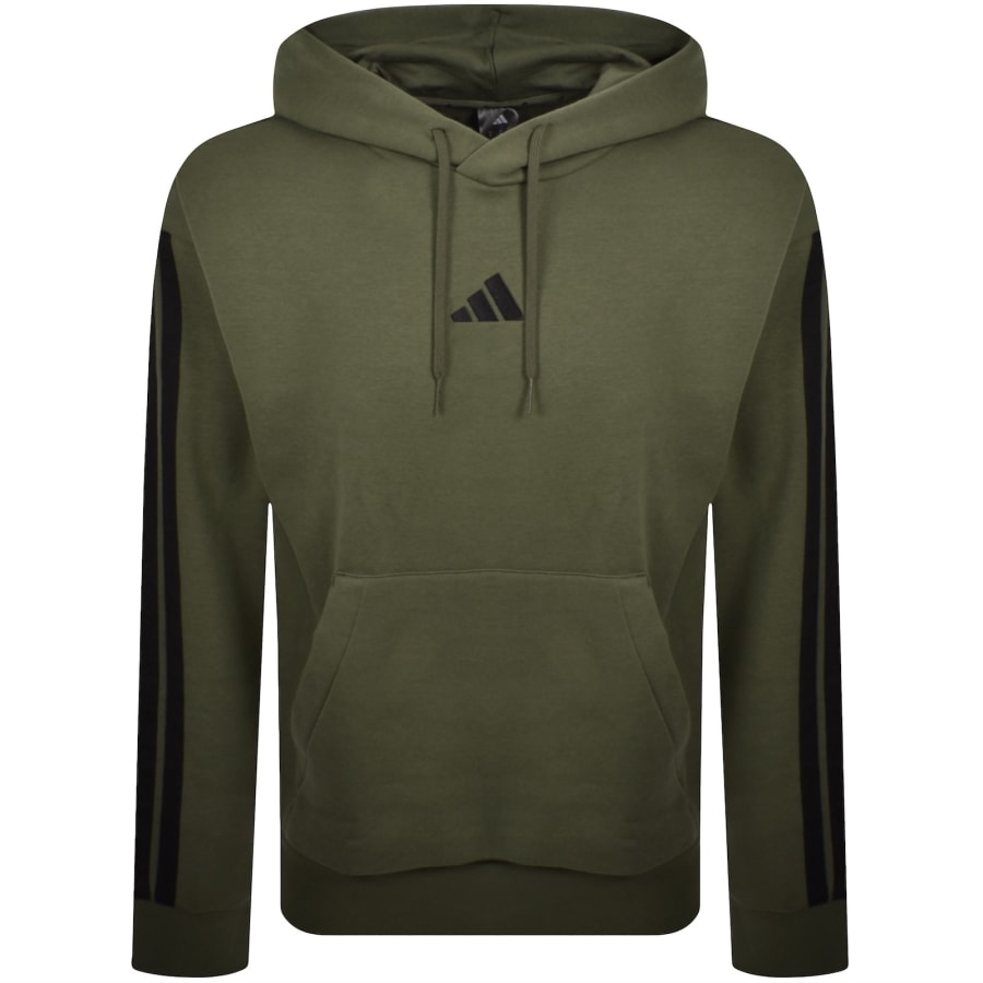 Image number 1 for adidas Sportswear Logo Hoodie Green