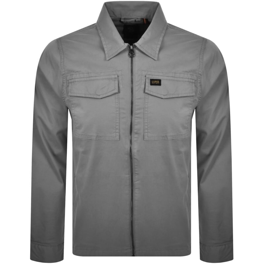 Image number 1 for Luke 1977 Conrith Overshirt Grey