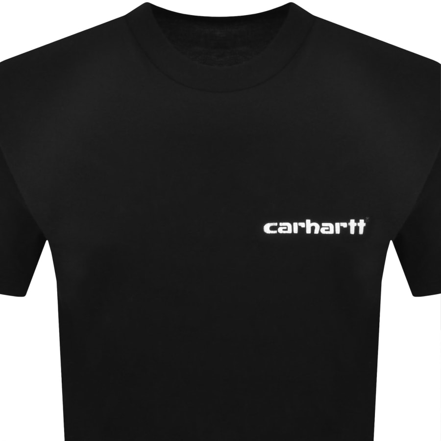 Image number 3 for Carhartt WIP Archive Lines T Shirt Black