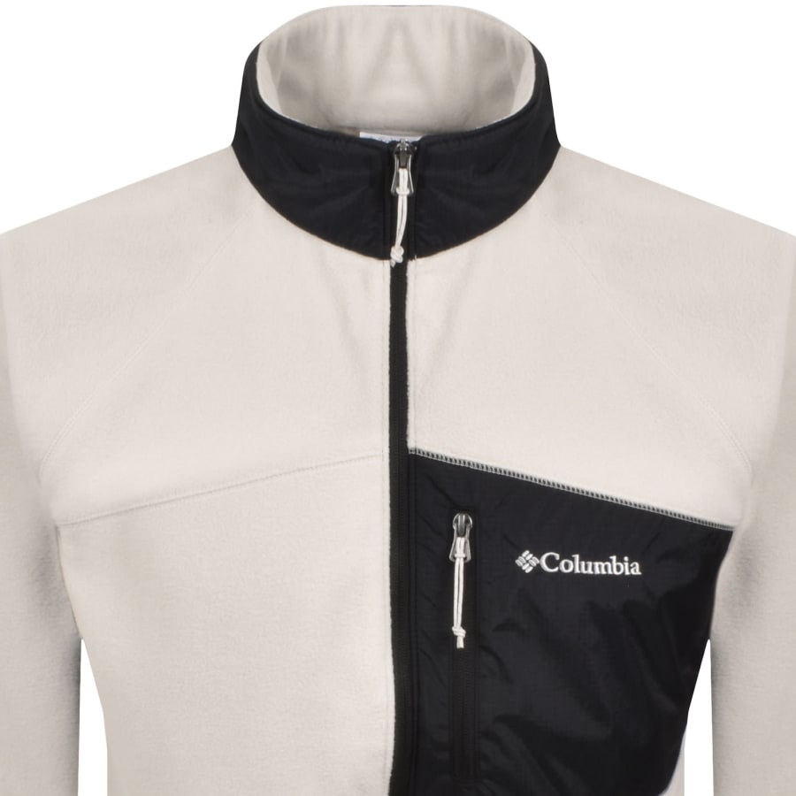 Image number 2 for Columbia Fast Trek Full Zip Fleece Beige