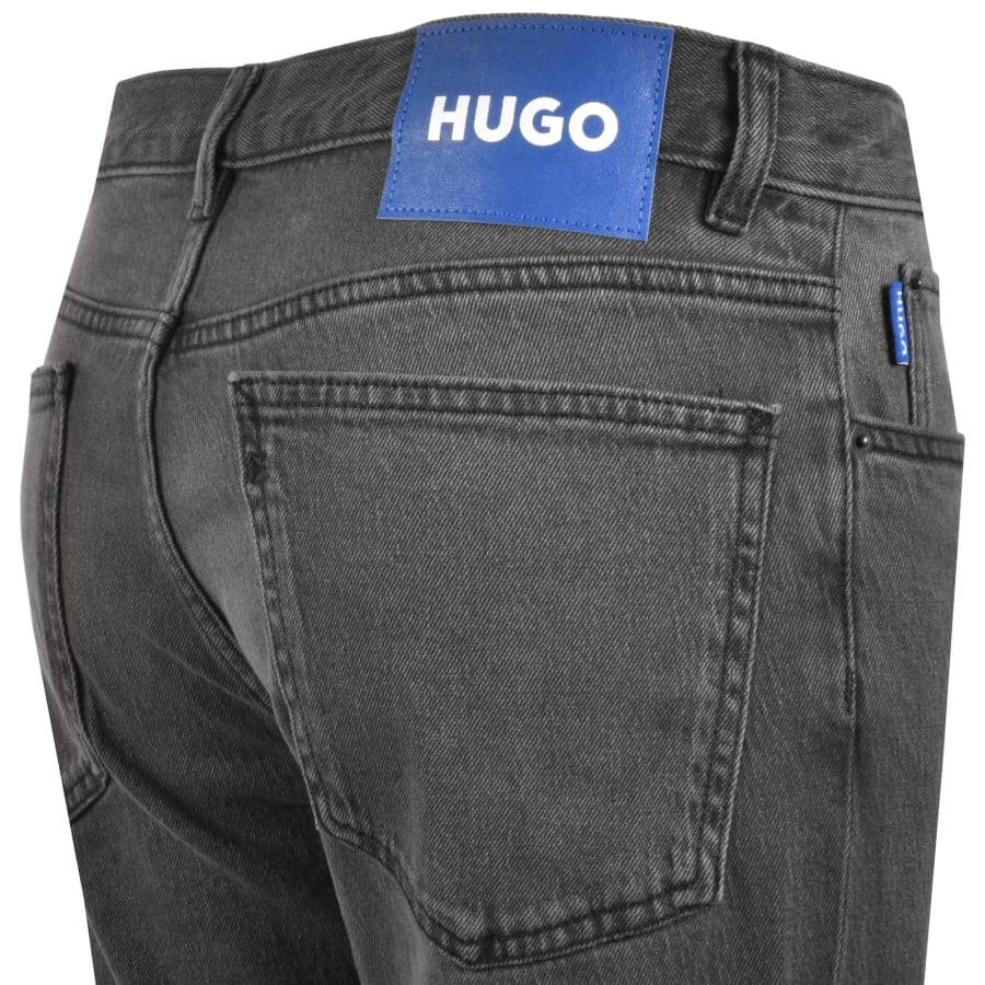 Image number 4 for HUGO Blue Slim Fit Ash Jeans Dark Grey