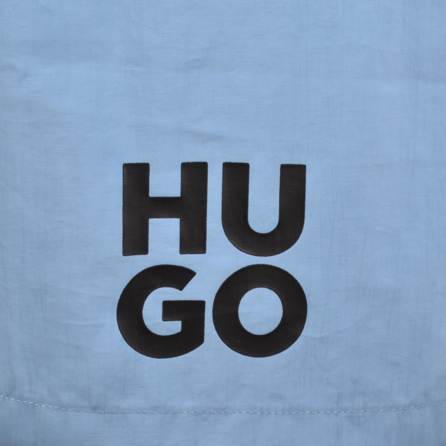 Image number 3 for HUGO Paolo Swim Shorts Blue