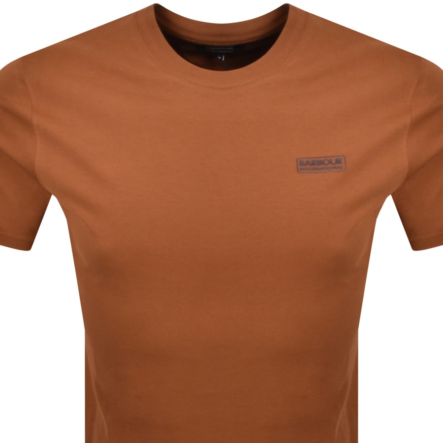 Image number 2 for Barbour International Logo T Shirt Orange