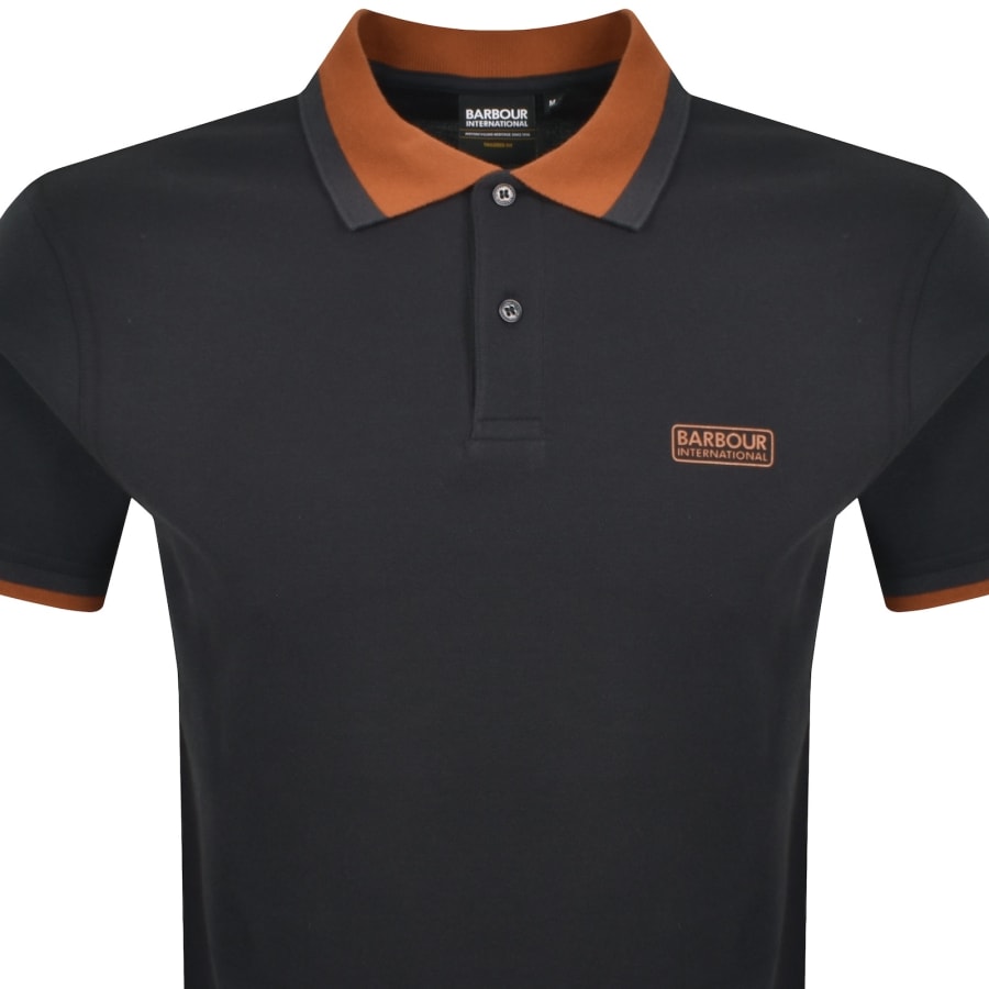 Image number 2 for Barbour International Amped Polo T Shirt Navy