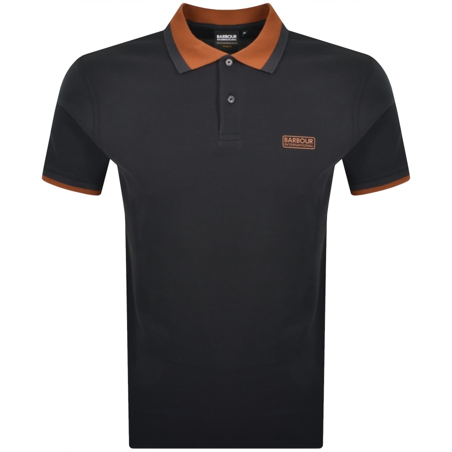 Image number 1 for Barbour International Amped Polo T Shirt Navy