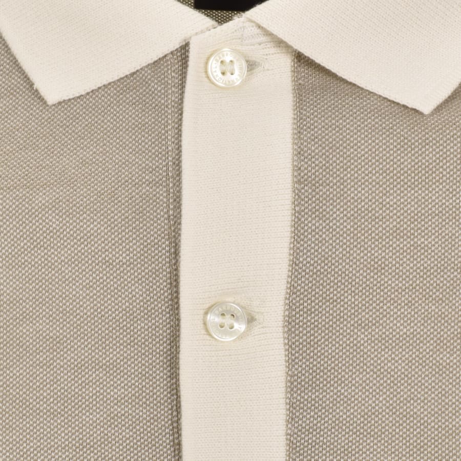 Image number 4 for Barbour International Morley Oxford Polo Beige