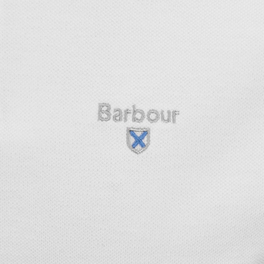 Image number 3 for Barbour Fielding Polo T Shirt White