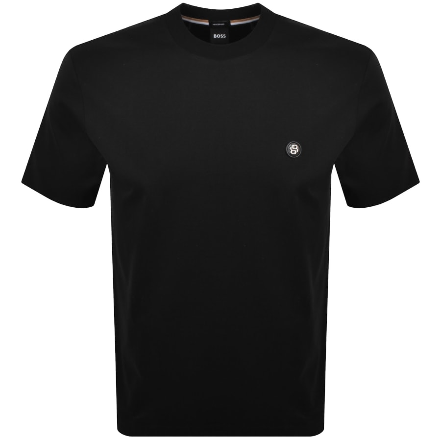 Image number 1 for BOSS C Taut 01 Mercerised T Shirt Black