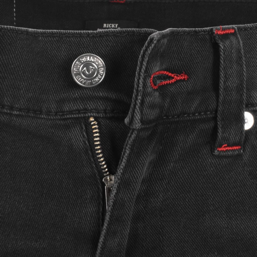 Image number 5 for True Religion Ricky Flap Jeans Black