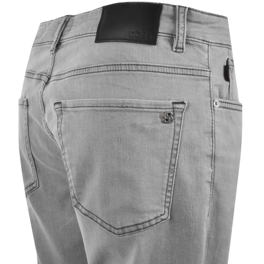 Image number 4 for BOSS Re Maine Regular Fit Jeans Light Grey