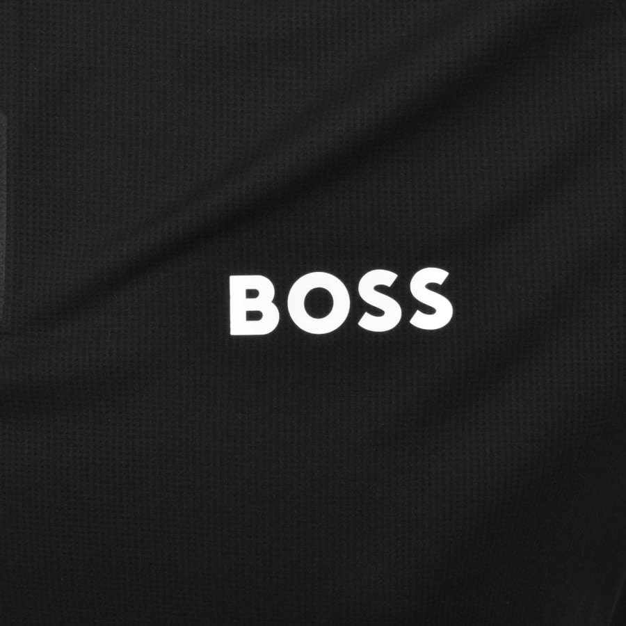 Image number 3 for BOSS Paddy Tech Polo T Shirt Black