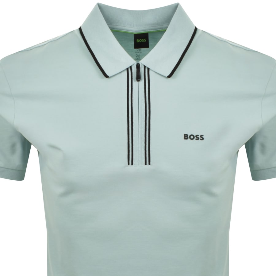 Image number 2 for BOSS Slim Fit Philix Polo T Shirt Blue