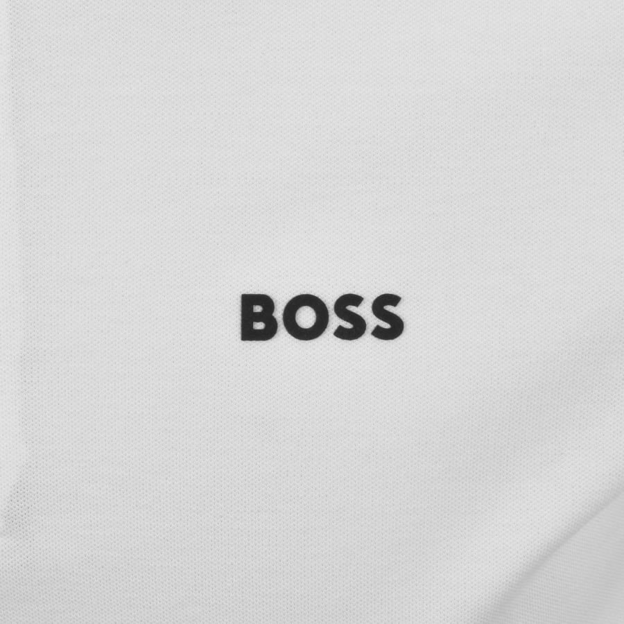 Image number 3 for BOSS Slim Fit Philix Polo T Shirt White