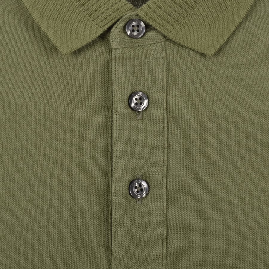 Image number 4 for HUGO Dereso 222 Polo T Shirt Green