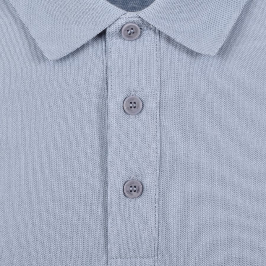 Image number 4 for HUGO Donos 222 Polo T Shirt Blue