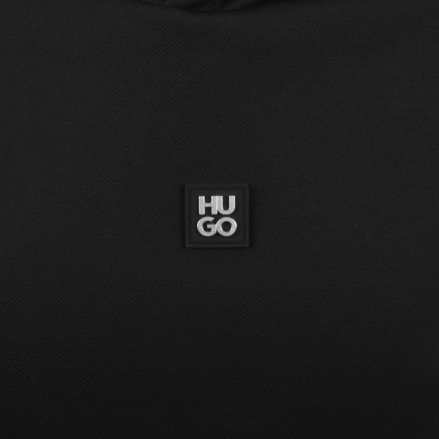 Image number 3 for HUGO Dineo Hoodie Black