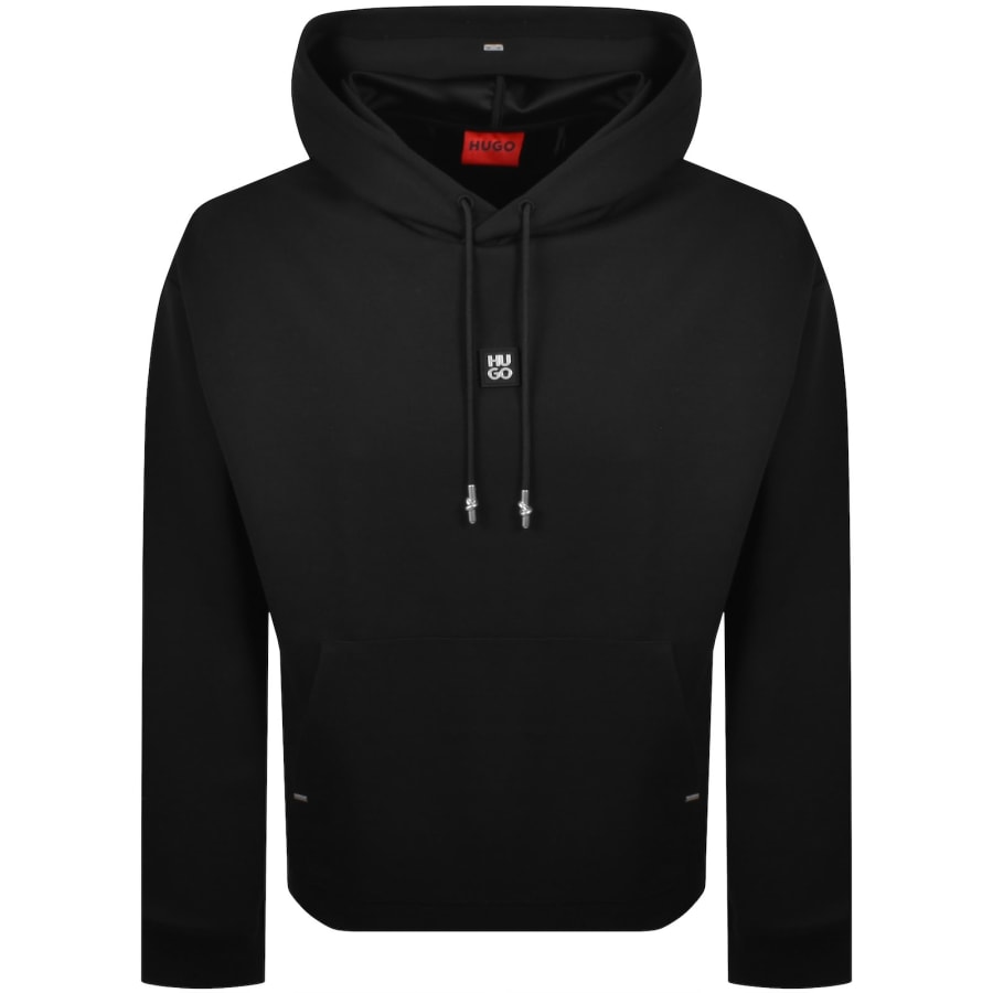 Image number 1 for HUGO Dineo Hoodie Black