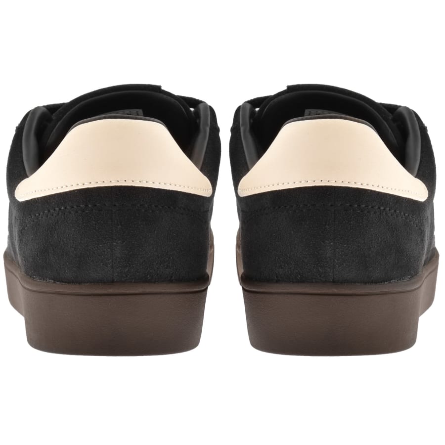 Image number 2 for Fred Perry Spencer Suede Trainers Grey