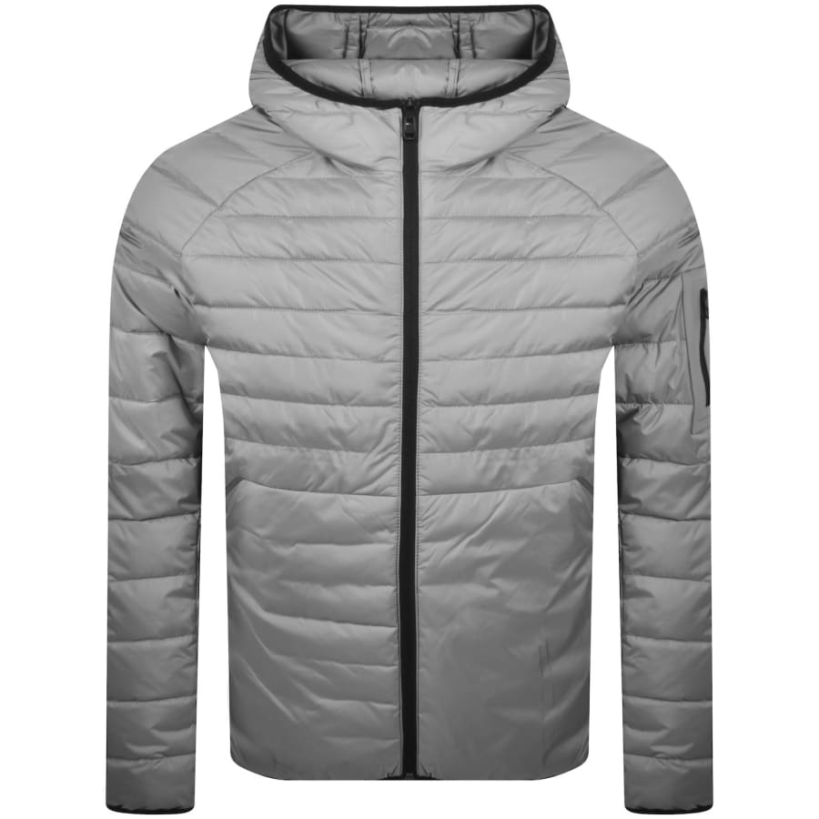 Image number 2 for BOSS Urbanex Jacket Open Grey