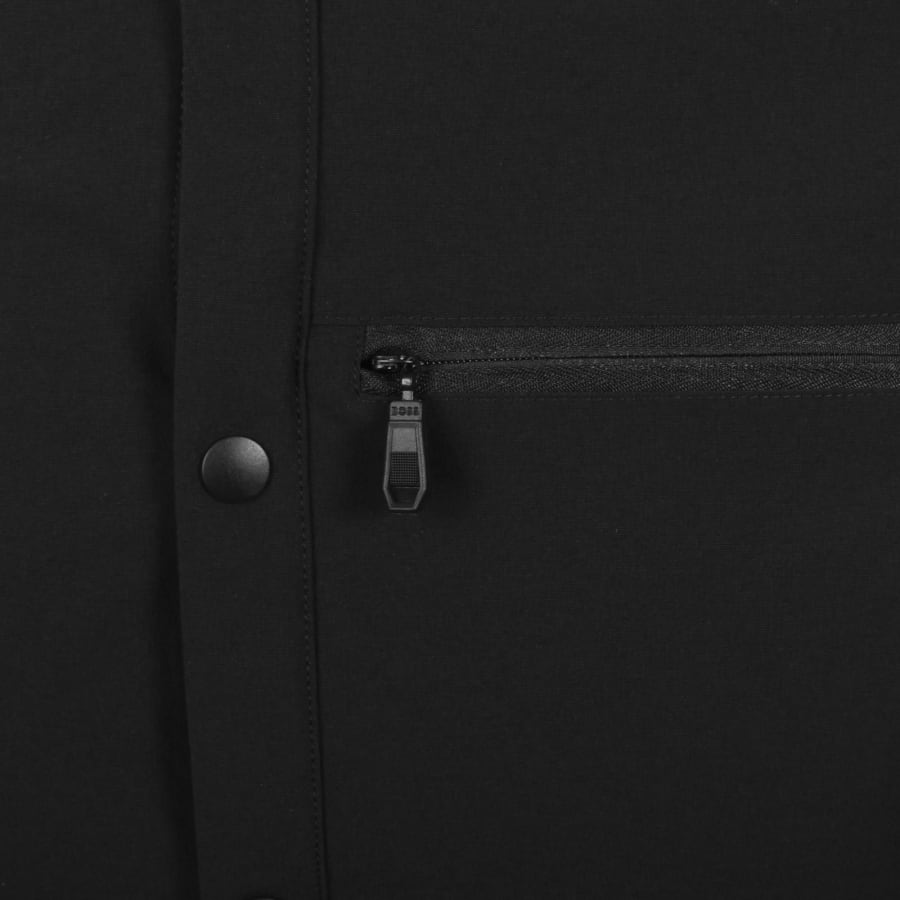 Image number 4 for BOSS Clash Overshirt Black