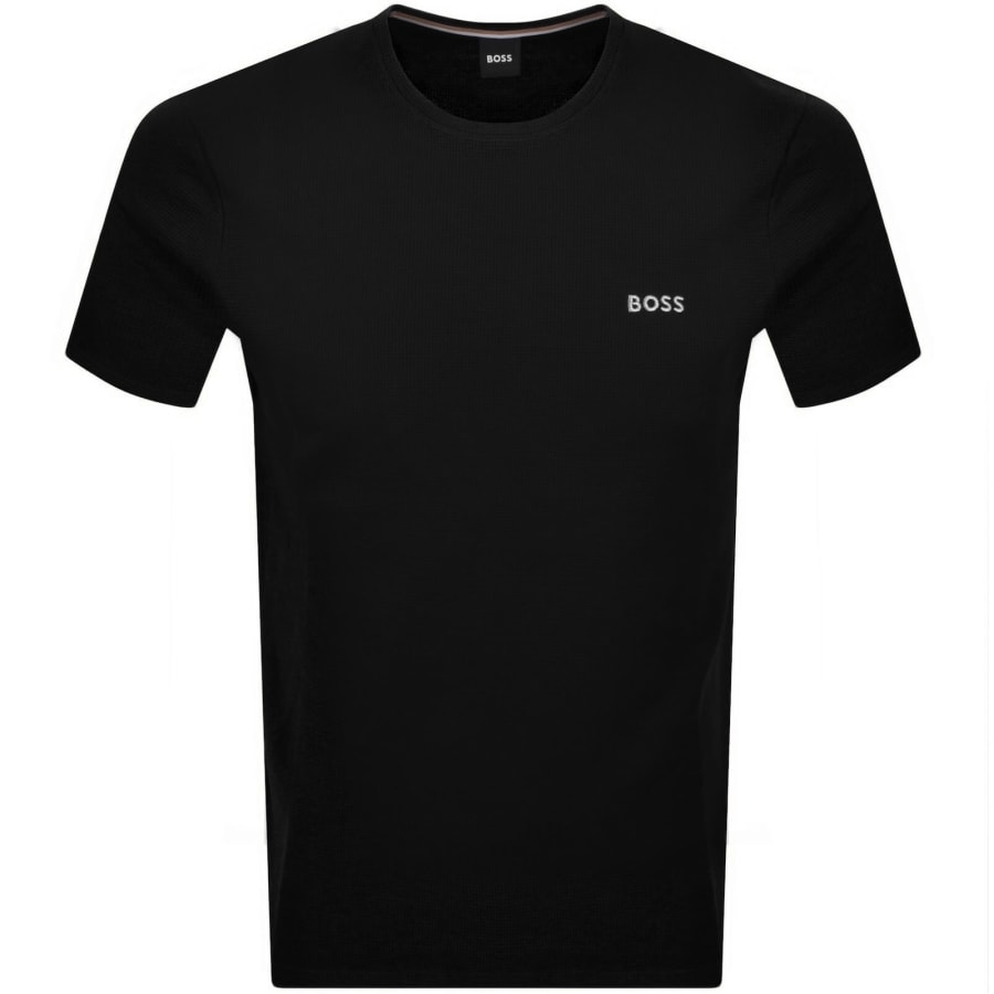 Image number 2 for BOSS Waffle Long Set Black