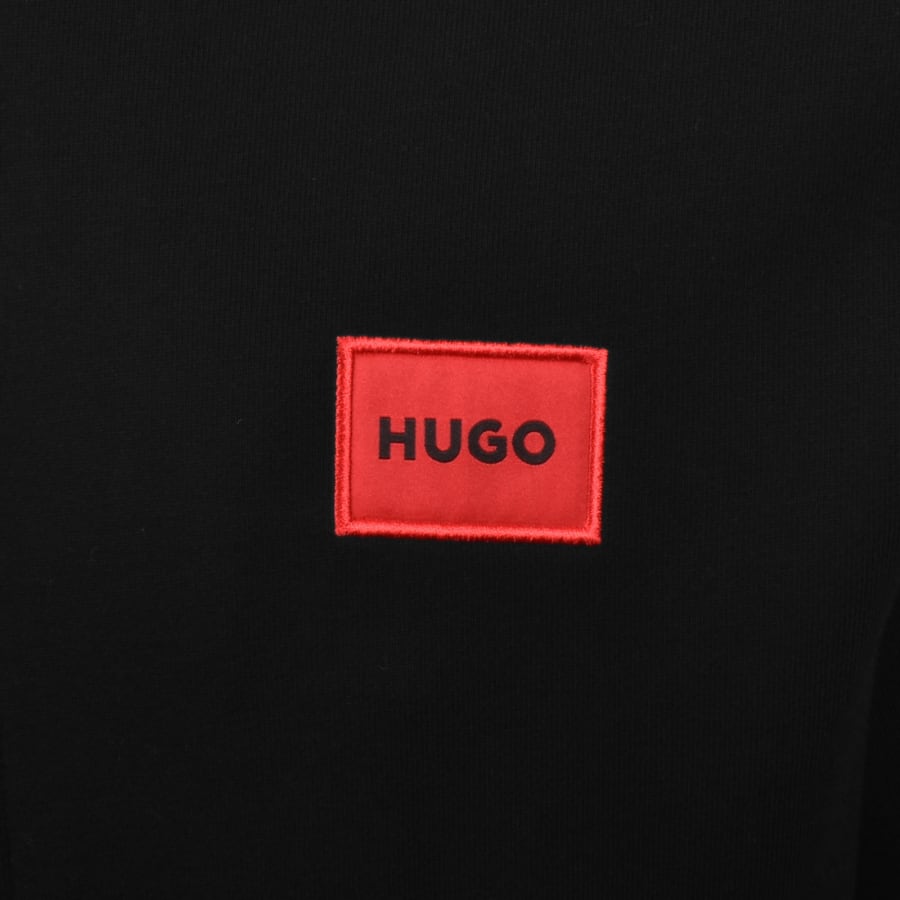 Image number 3 for HUGO Daple212 Hoodie Black