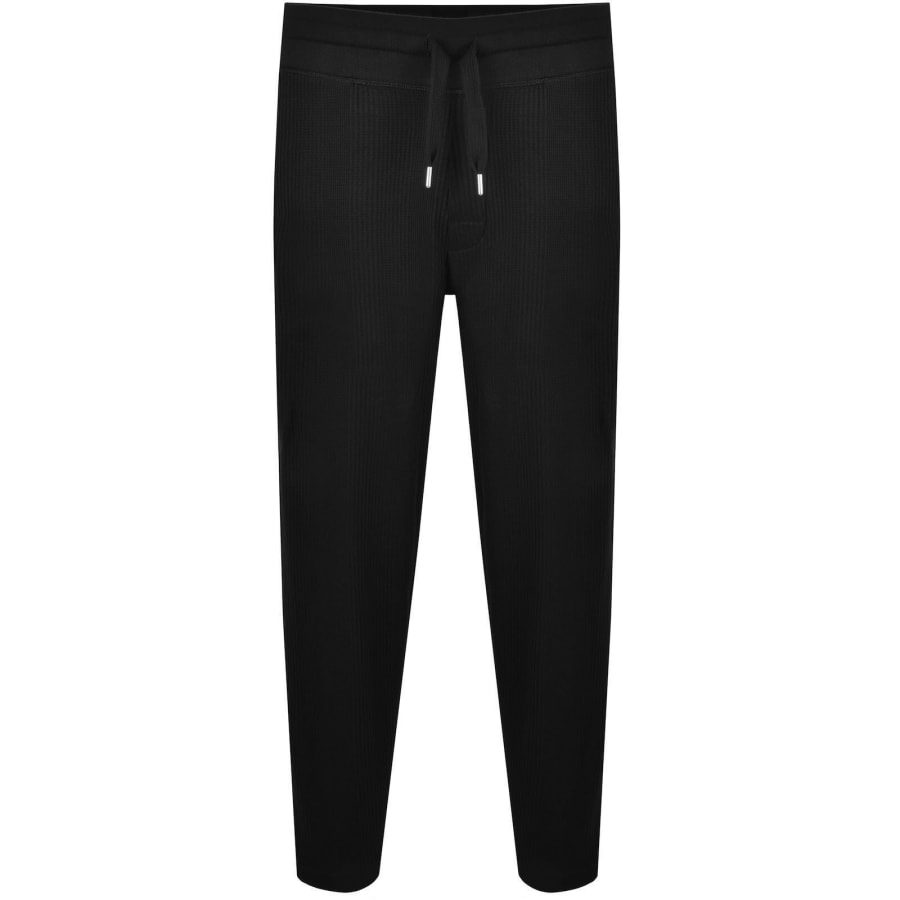 Image number 1 for BOSS Waffle Structure Joggers Black