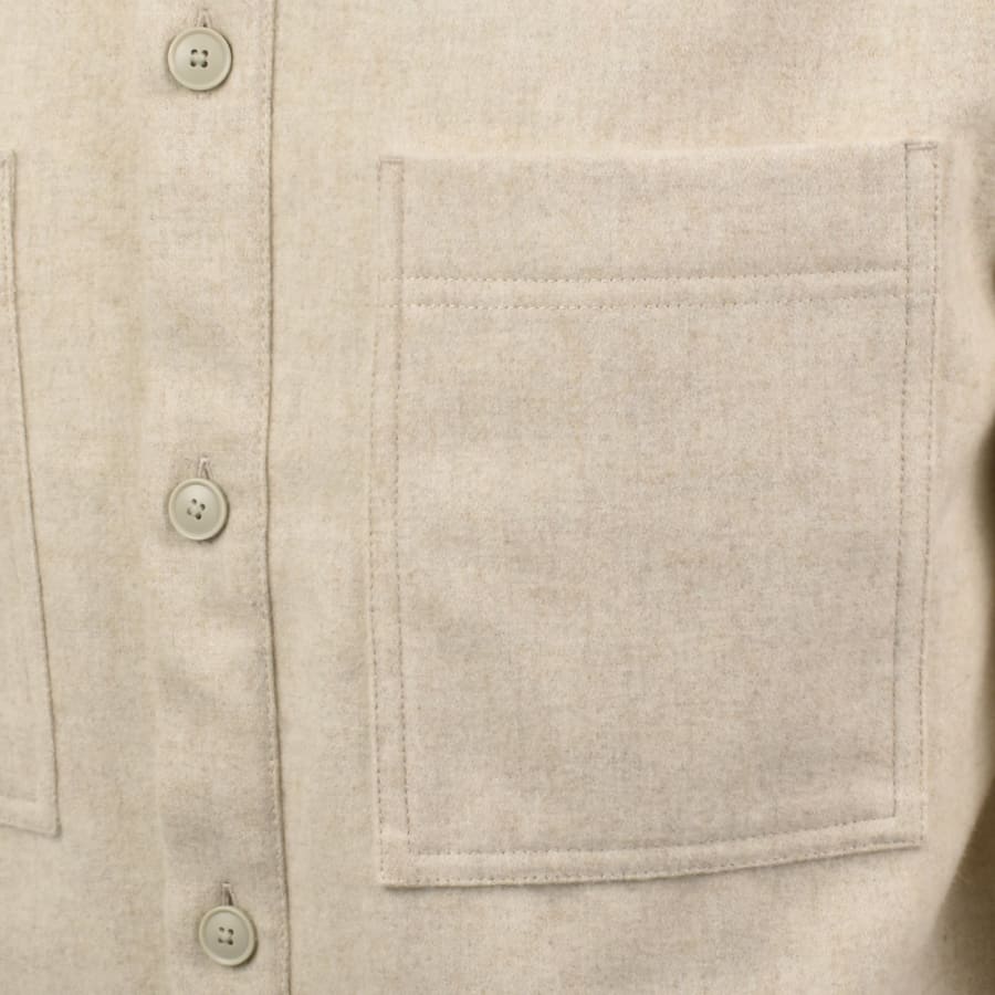 Image number 5 for BOSS Locky 2 Overshirt Beige
