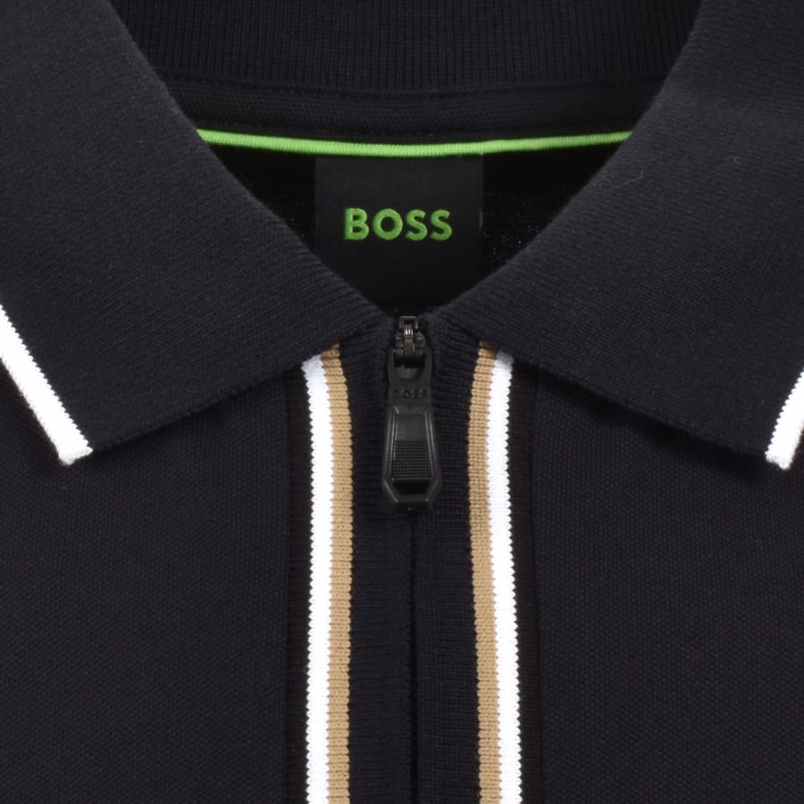 Image number 4 for BOSS Slim Fit Philix Polo T Shirt Navy