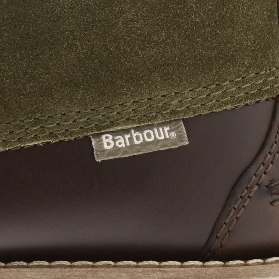 Image number 4 for Barbour Hadston Boots Green