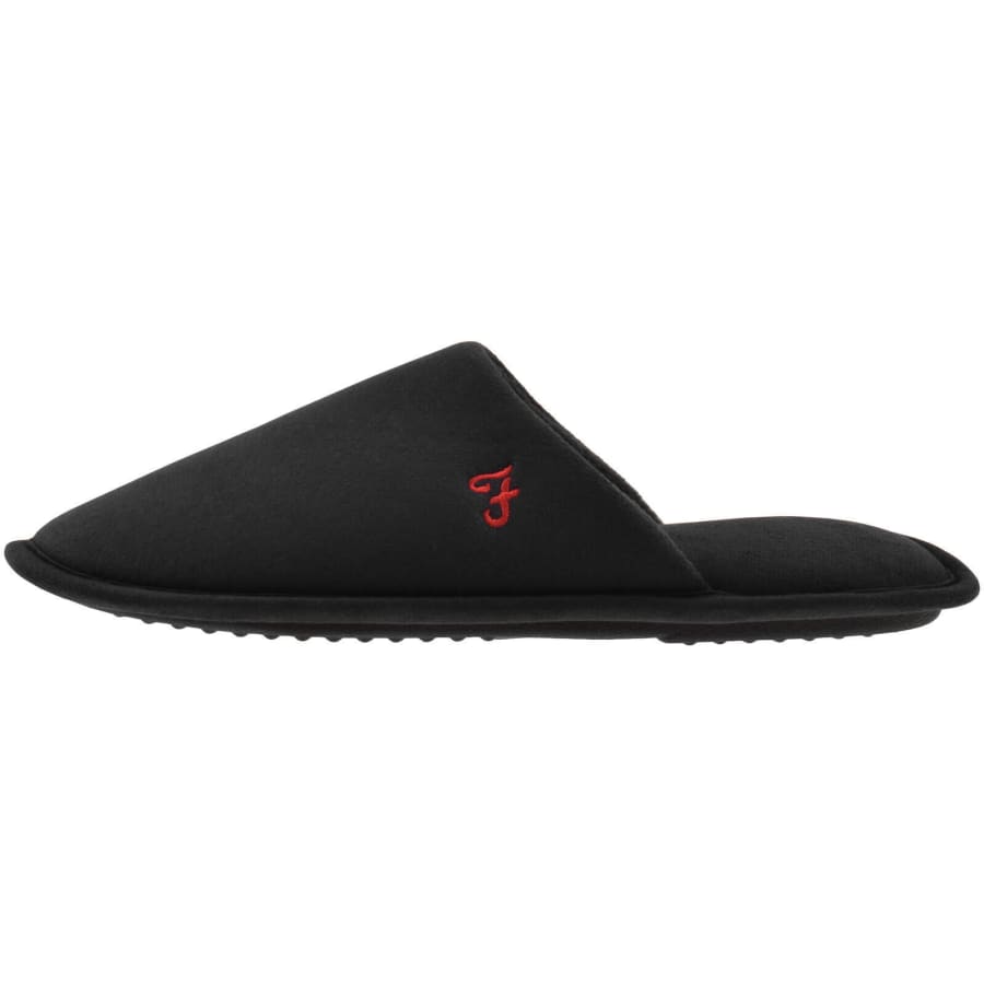 Image number 2 for Farah Cullinan Mule Slippers Black