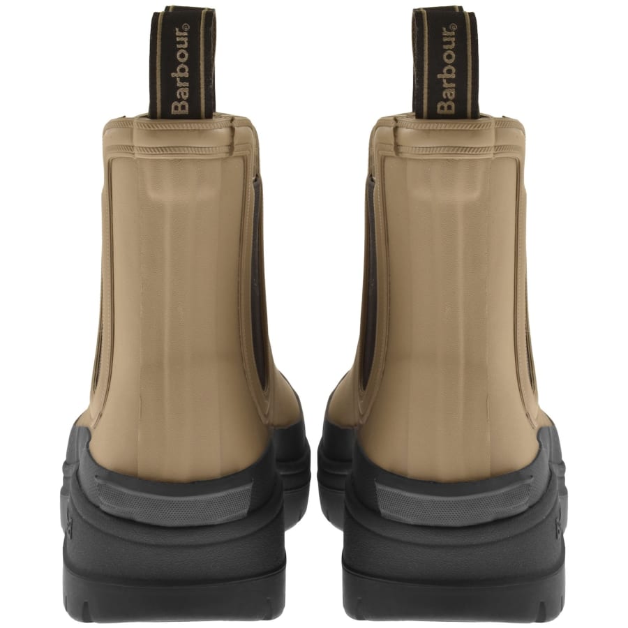 Image number 2 for Barbour Nimbus Short Wellington Boots Brown