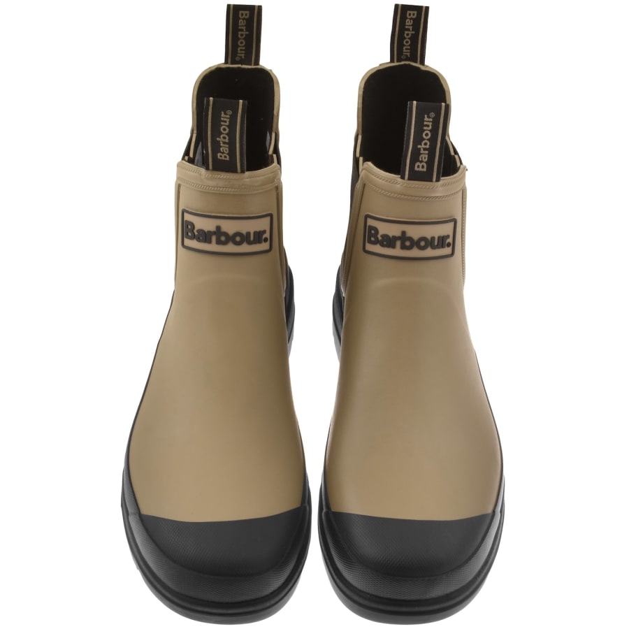 Image number 3 for Barbour Nimbus Short Wellington Boots Brown
