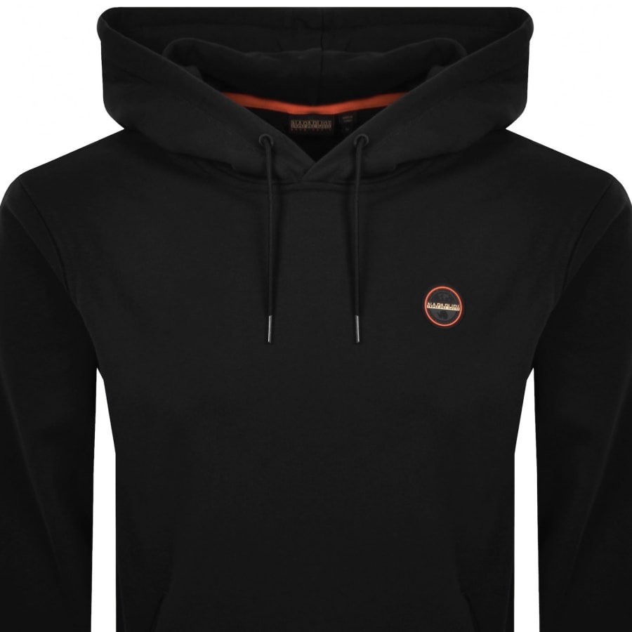 Image number 2 for Napapijri B Badge Hoodie Black