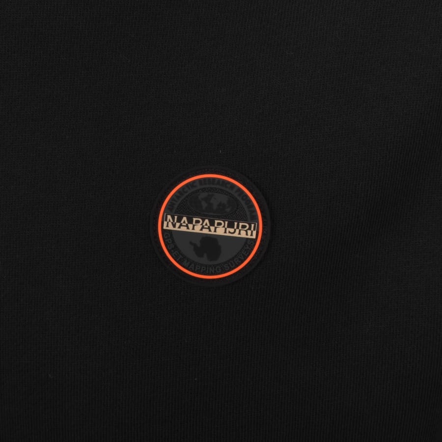 Image number 3 for Napapijri B Badge Hoodie Black