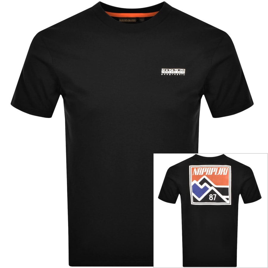 Image number 1 for Napapijri S-Guide T Shirt Black